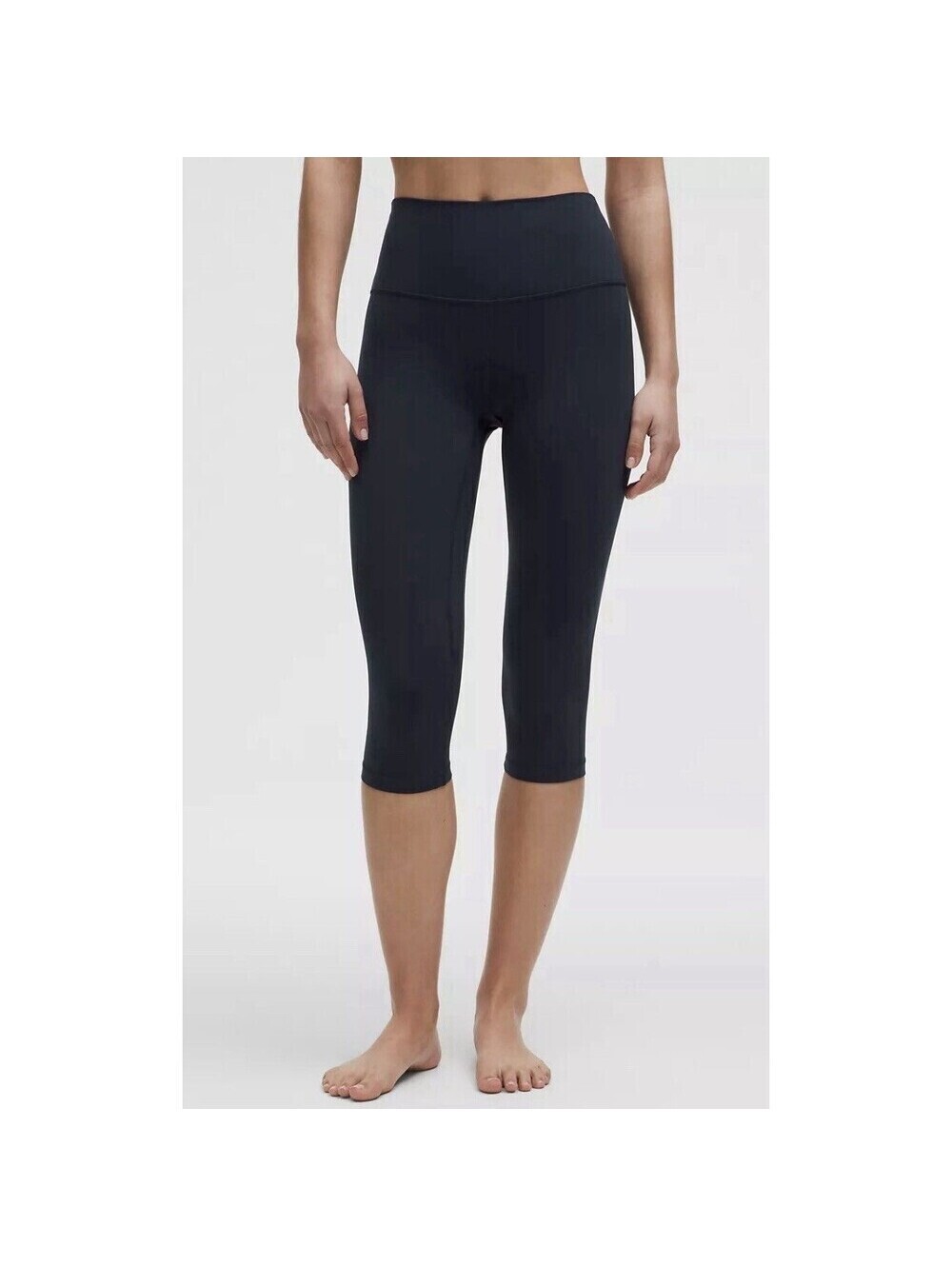 Authentic Lululemon Align HR Crop 21” True Navy Size 20 NWT Capri Leggings